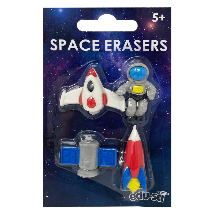 2006 Space Eraser Set £4.99